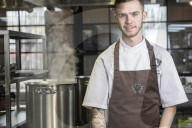 PORTRAIT -  Ben Murphy Koch Küchenchef im Woodford