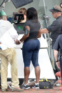 PEOPLE - Serena Williams dreht einen Werbespot in Miami
