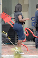 PEOPLE - Serena Williams dreht einen Werbespot in Miami