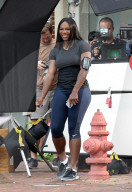 PEOPLE - Serena Williams dreht einen Werbespot in Miami