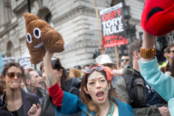 NEWS - Panama Papers: Protest in London gegen David Cameron