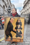 NEWS - Panama Papers: Protest in London gegen David Cameron