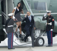 PEOPLE - Stolzer Vater: Barak Obama wird von seiner Tochter Malia begleitet
