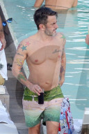 PEOPLE - Marc Jacobs feiert eine Poolparty an seinem Geburtstag