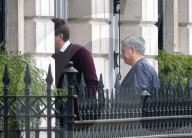 PEOPLE - Jose Mourinho verlässt das Haus von Guy Ritchie