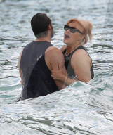 EXKLUSIV - Hugh Jackman und Deborra-Lee Furness am Beach von St. Barts