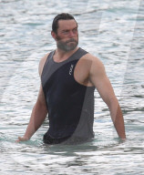 EXKLUSIV - Hugh Jackman und Deborra-Lee Furness am Beach von St. Barts