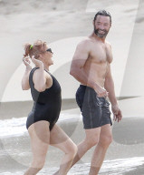 EXKLUSIV - Hugh Jackman und Deborra-Lee Furness am Beach von St. Barts