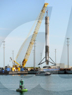 NEWS - SpaceX: Falcon9-Rakete wir jetzt am Festland untersucht 