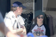 PEOPLE - Eddie Redmayne und Shannon Woodward zusammen einkaufen in Venica CA