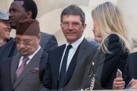 PEOPLE - Antonio Banderas und Nicole Kimpel in Rom