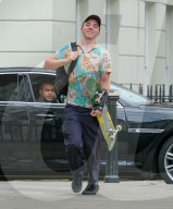 EXKLUSIV - Rocco Ritchie auf dem Weg zu Papa