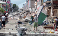 NEWS - Ecuador: AufrÃ¤umen nach dem grossen Erdbeben