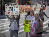 NEWS - USA Vorwahlen: Bernie Sanders in New York