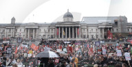 NEWS - Demonstration gegen Cameron in London