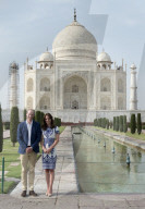 PEOPLE - Prinz William und Herzogin Catherine besuchen den Taj Mahal