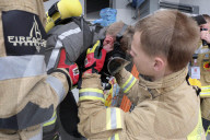 FEATURE - Einsatz bis zur Erschöpfung am "Firefighter Stairrun" in Berlin
