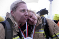FEATURE - Einsatz bis zur Erschöpfung am "Firefighter Stairrun" in Berlin