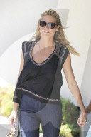 PEOPLE - Heidi Klum und Klein Lou beim shoppen im Bloomingdales