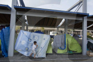 NEWS - Griechenland: FlÃ¼chtlinge in Piraeus 