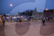 NEWS - Griechenland: Flüchtlinge campieren in Piraeus 
