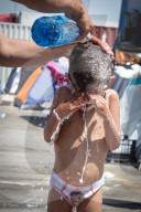 NEWS - Griechenland: Flüchtlinge campieren in Piraeus 