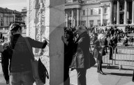 FEATURE - Zieht Touristen an: Der "Palmyra Triumphbogen" am Trafalgarsquare in London