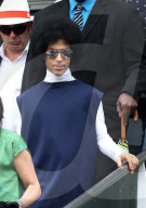 PEOPLE - Prince beim Tennismatch in Roland Garros (2014)
