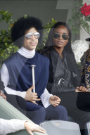 PEOPLE - Prince beim Tennismatch in Roland Garros (2014)