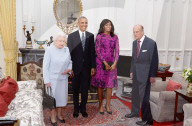 NEWS - London: Obamas zu Besuch bei der Queen
