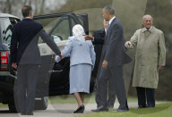 NEWS - London: Obamas zu Besuch bei der Queen