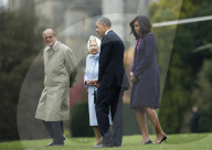 NEWS - London: Obamas zu Besuch bei der Queen
