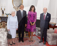 NEWS - London: Obamas zu Besuch bei der Queen
