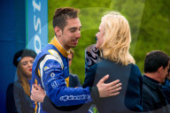 PEOPLE - Paris: Albert von Monaco trifft auf Eva Herzigova  am ePrix-Rennen