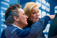 PEOPLE - Paris: Albert von Monaco trifft auf Eva Herzigova  am ePrix-Rennen