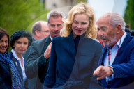PEOPLE - Paris: Albert von Monaco trifft auf Eva Herzigova  am ePrix-Rennen