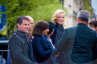 PEOPLE - Paris: Albert von Monaco trifft auf Eva Herzigova  am ePrix-Rennen