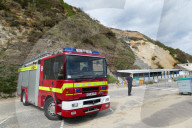 NEWS - England: Erdrutsch an Küste von Bornemouth