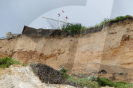 NEWS - England: Erdrutsch an Küste von Bornemouth
