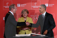 NEWS - Hannover: Barack Obama eröffnet die Messe