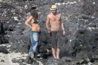 EXKLUSIV - Glücklich mit Babybauch am Strand: Megan Fox und Austin Green