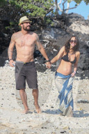 EXKLUSIV - Glücklich mit Babybauch am Strand: Megan Fox und Austin Green