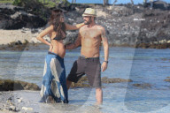 EXKLUSIV - Glücklich mit Babybauch am Strand: Megan Fox und Austin Green