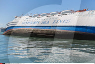 NEWS - Die 'Panagia Timou' sinkt im Hafen von Piraeus