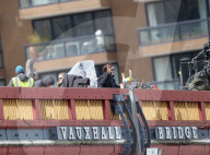 PEOPLE - Benedict Cumberbatch bei Dreharbeiten zu Sherlock in London
