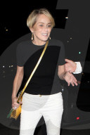 EXKLUSIV -  Sharon Stone mit neuem Haarschnitt