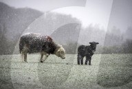 NEWS - Grossbritannien: Schnee im Lake District