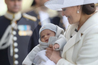 PEOPLE - 70. Geburtstag von König Carl Gustaf: Kronprinzessin Victoria mit Baby Oscar