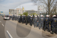 NEWS - Stuttgart: Grosses Polizeiaufgebot wegen Anti-AfD-Demo