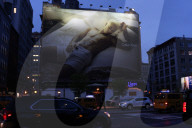PEOPLE - Justin Bieber posiert schlafen in Calvin Klein in SoHo